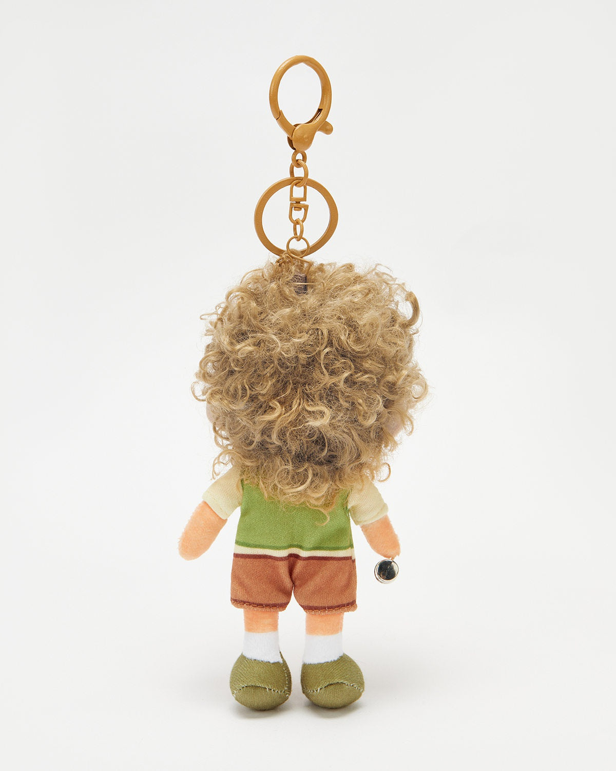 TeddyHuggy®Freckled Boy with Light Green Vest Charm
