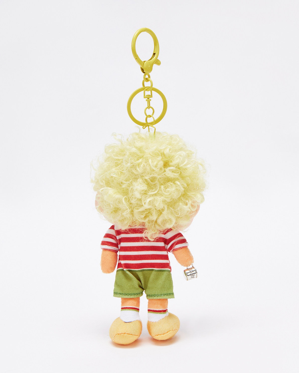 TeddyHuggy®Freckled Boy with Red-White Striped T-Shirt Charm