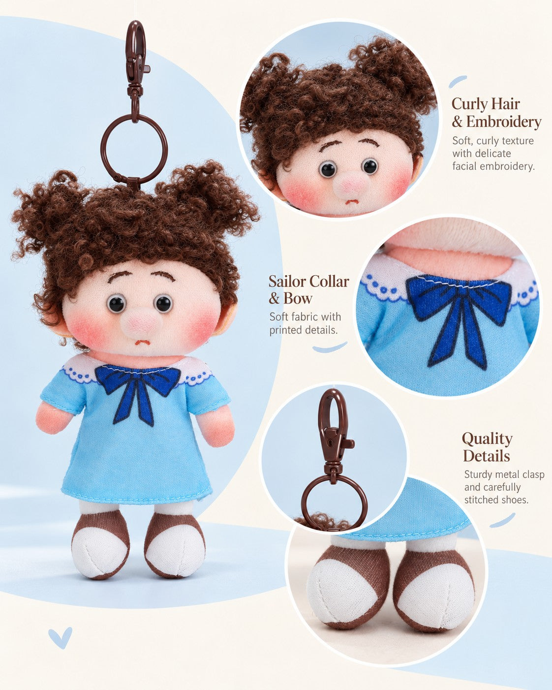 TeddyHuggy® Sailor Outfit Emma Charm