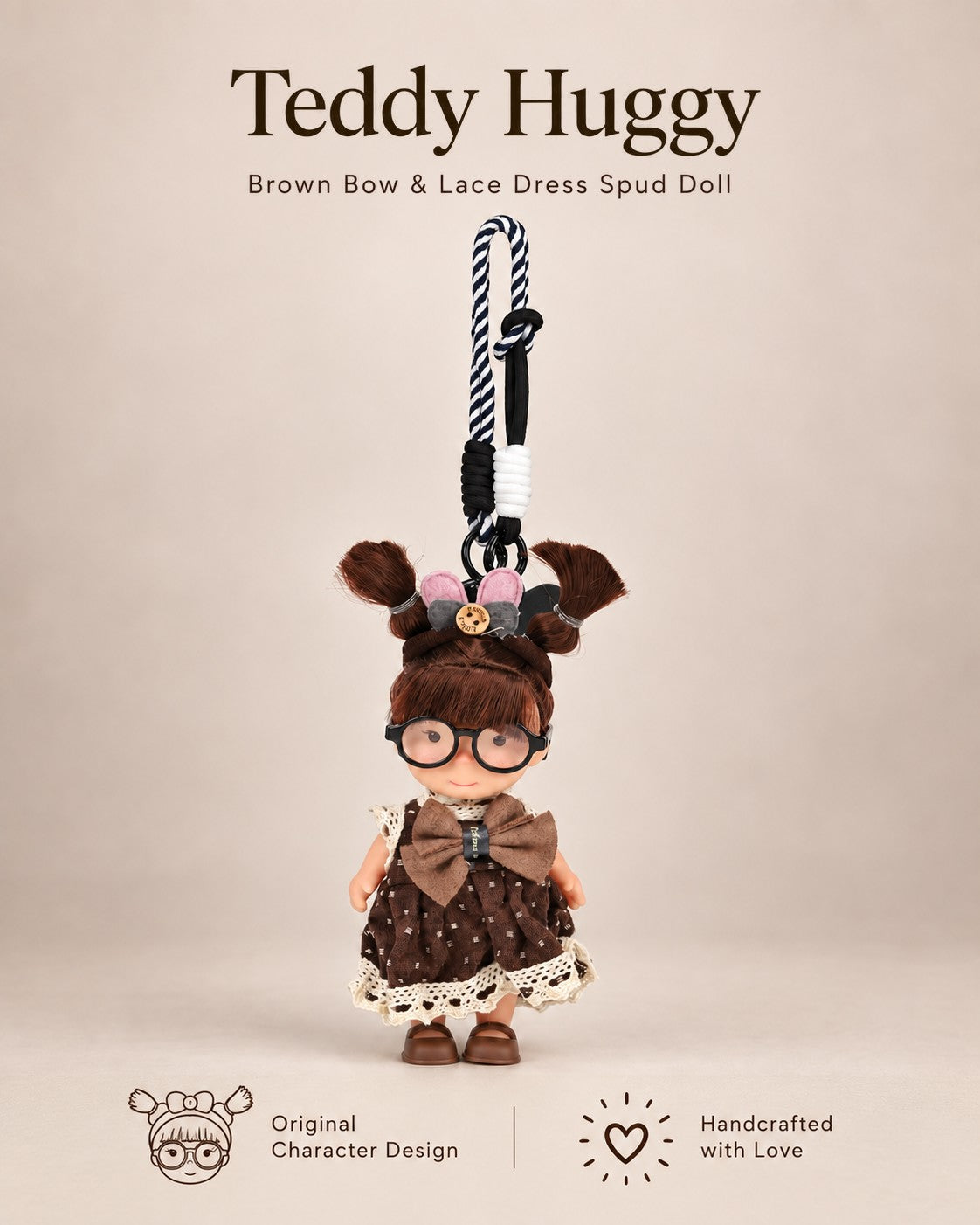 TeddyHuggy® Sweet Potato Doll Charms Collection
