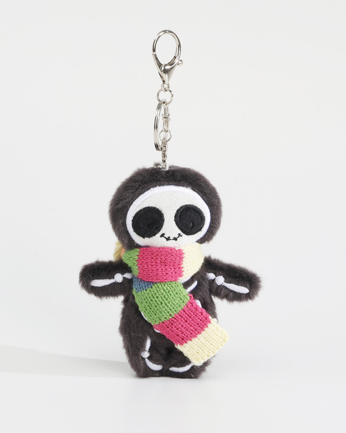 Colorful Scarf Spooky Friends Keychain Charms