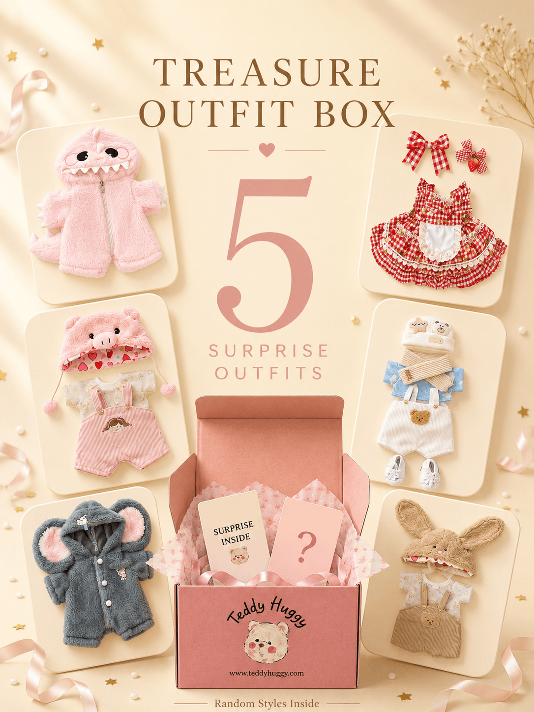 Treasure Outfit Box | 5 Outfits · Includes 1-2 Premium Styles ($18.98 Each!)