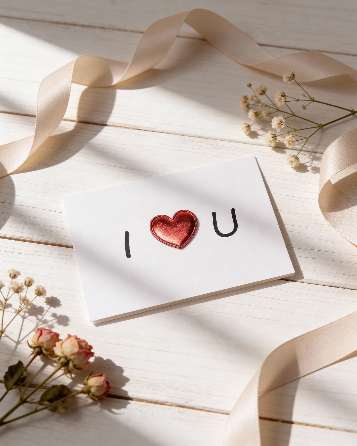 I LOVE YOU Greeting Card