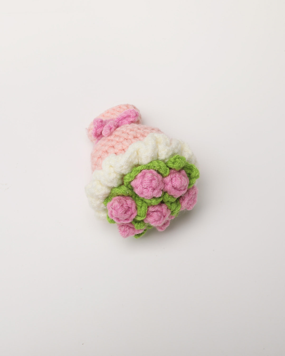 Pink Knitted Flower Bouquet