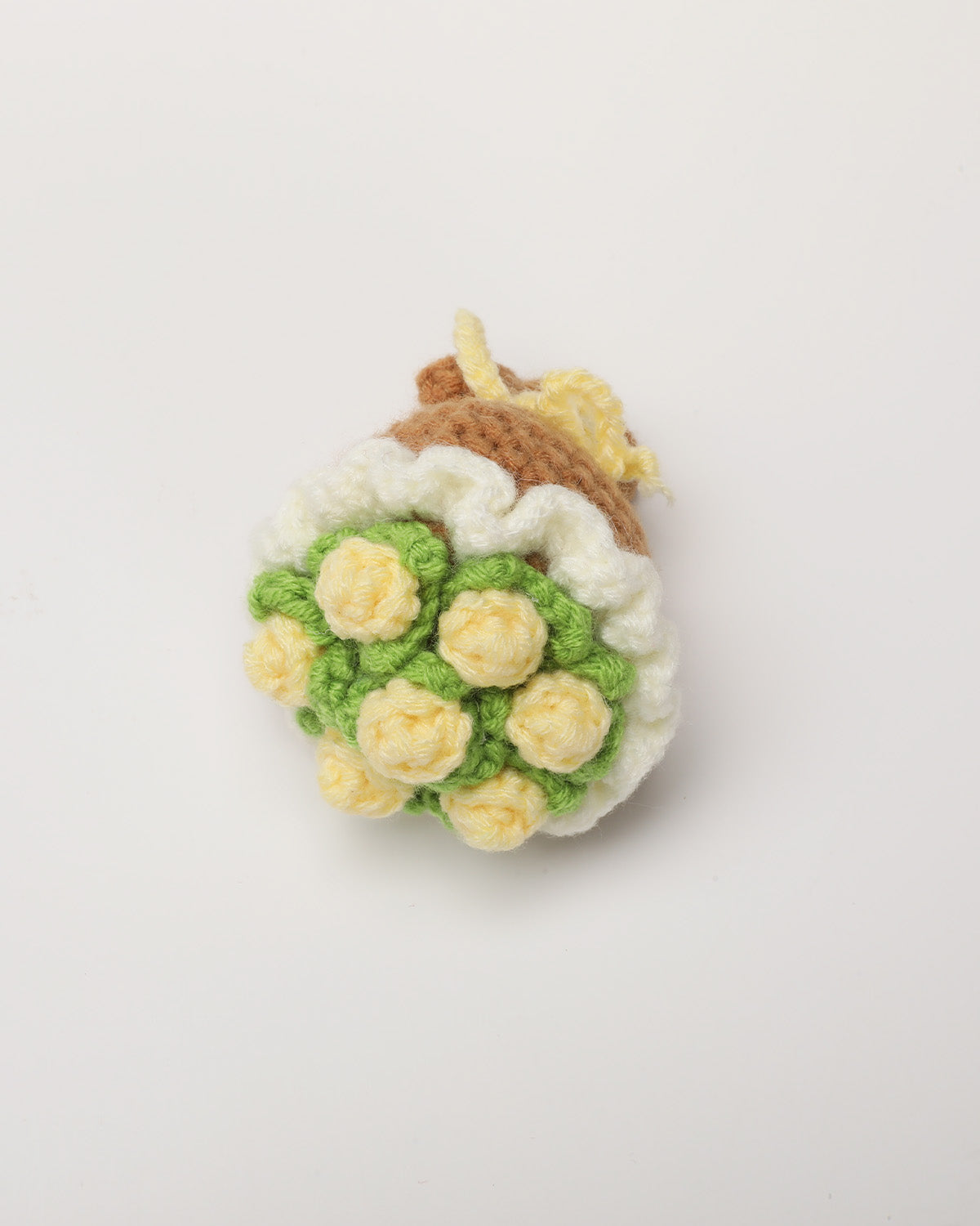 Yellow Knitted Flower Bouquet