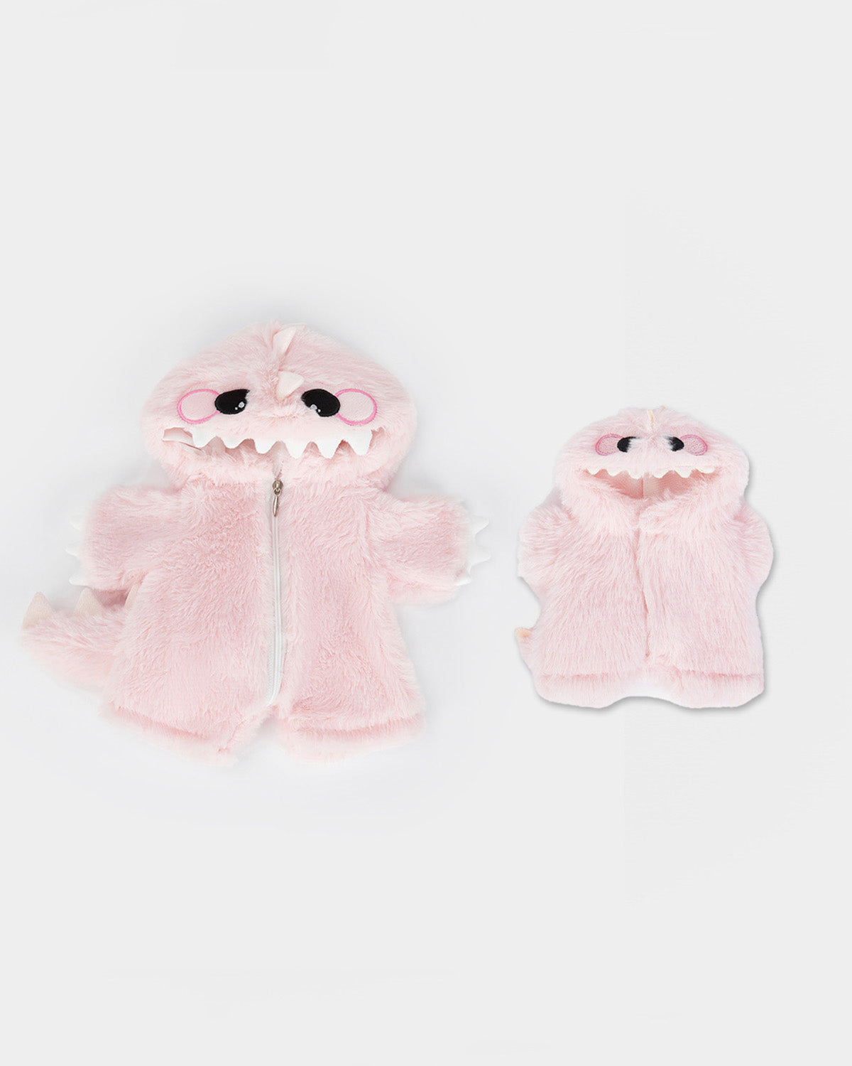 Pink Dino Family Outfit Only - 12 Inches & 6 Inches
