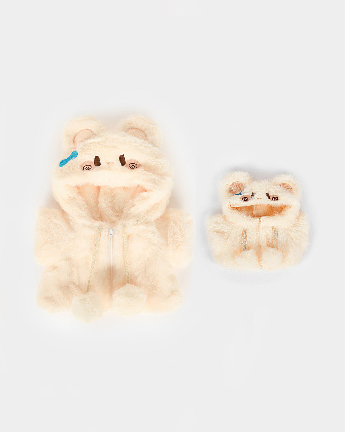 Yellow Plush Rabbit Family Outfit Only - 12 Inches & 6 Inches