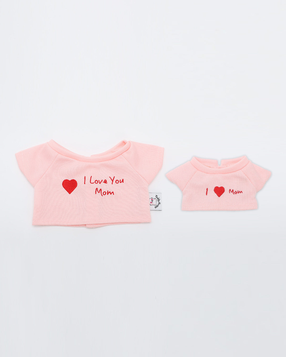 "I Love Mom" Family Outfit Only - 12 Inches & 6 Inches
