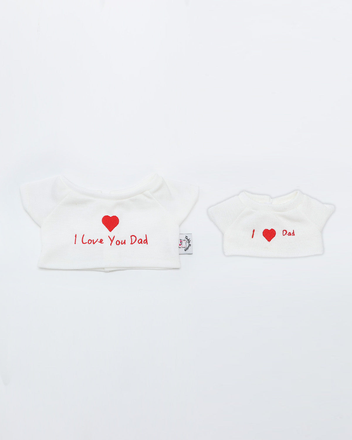 "I Love Dad" Family Outfit Only - 12 Inches & 6 Inches