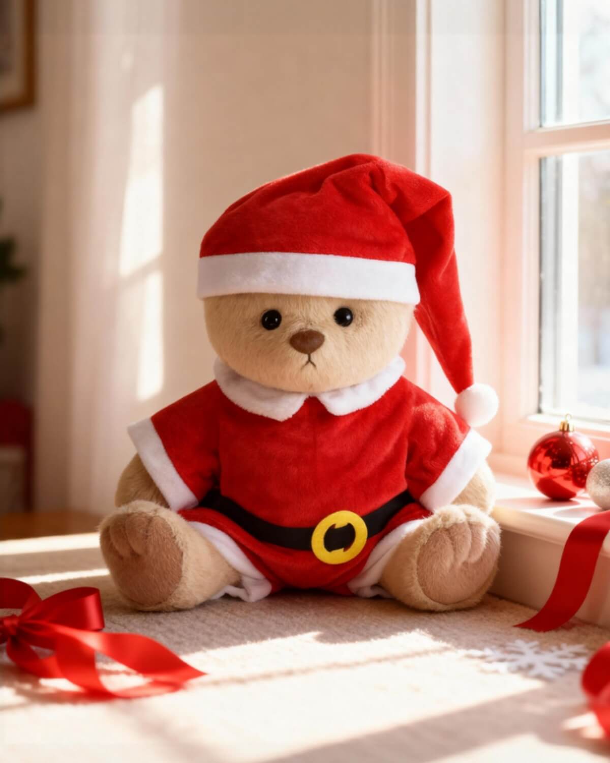 Christmas Deluxe Gift Box | 12-Inch Santa Bear