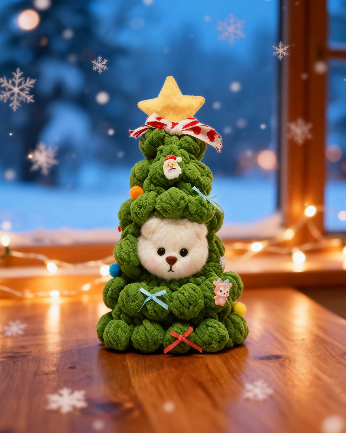 Christmas Gift Box | 6-Inch Christmas Tree Bear