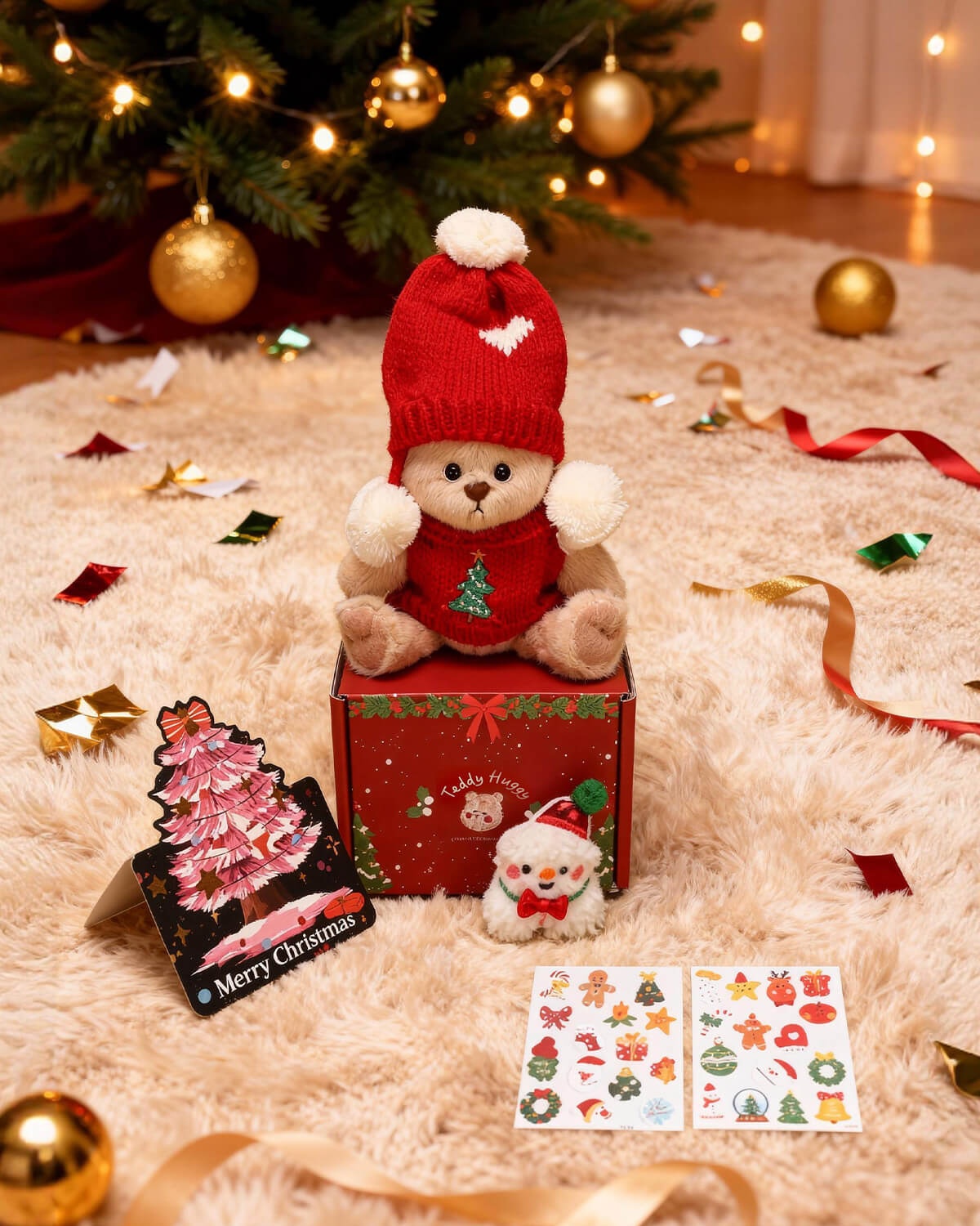Christmas Gift Box | 6-Inch Dapper Bear