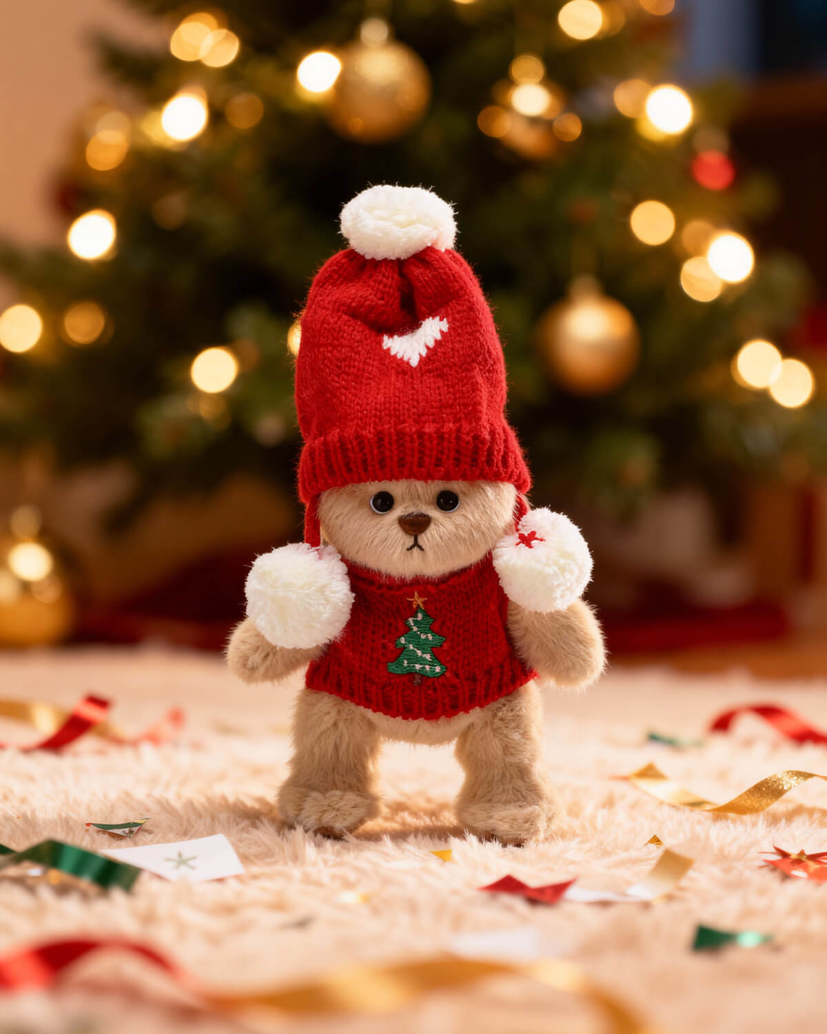 Christmas Gift Box | 6-Inch Dapper Bear