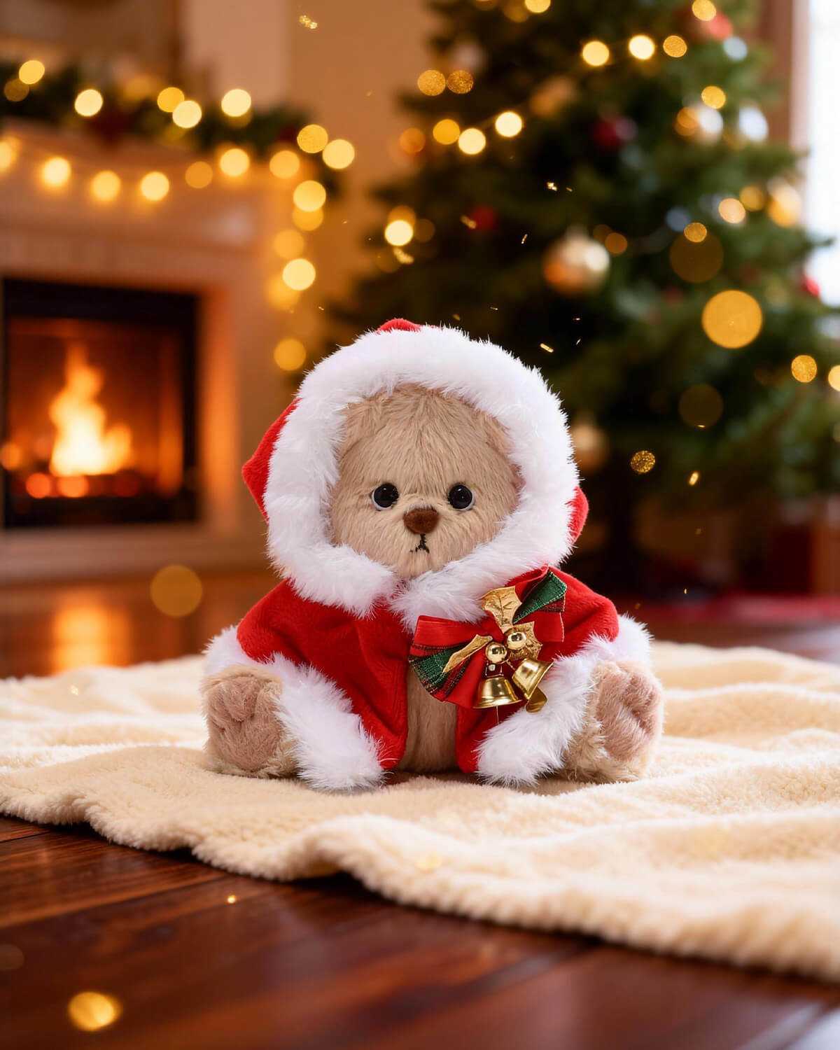 Christmas Gift Box | 6-Inch Jingle Bell Bear