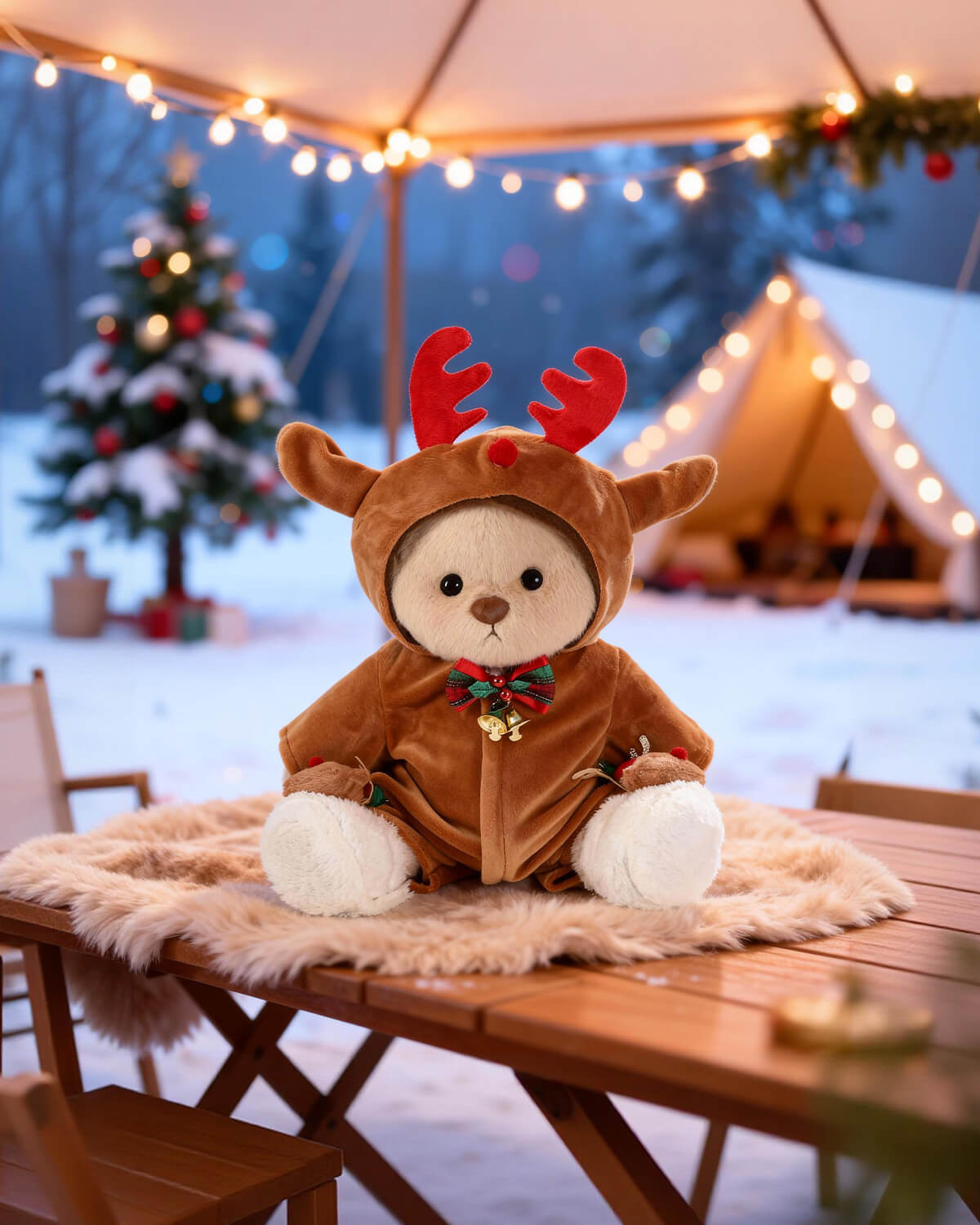 Christmas Gift Box | 12-Inch Reindeer Bear