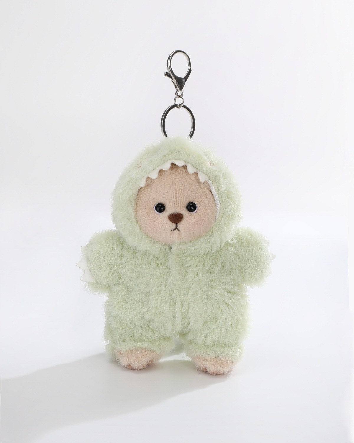 Teddy Bear & Green Dinosaur Jumpsuit - 6 Inches