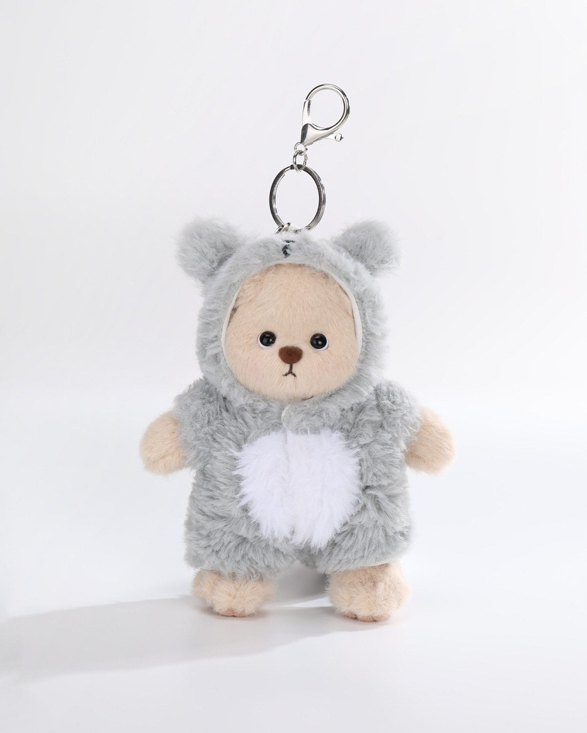 Teddy Bear & Gray Totoro Jumpsuit - 6 Inches