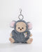 Teddy Bear & Navy Elephant Jumpsuit - 6 Inches