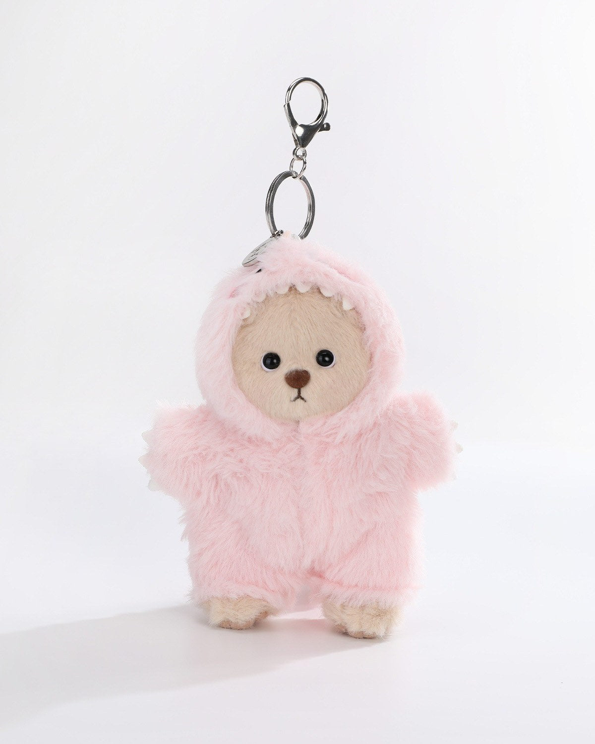 Teddy Bear & Pink Dinosaur Jumpsuit - 6 Inches