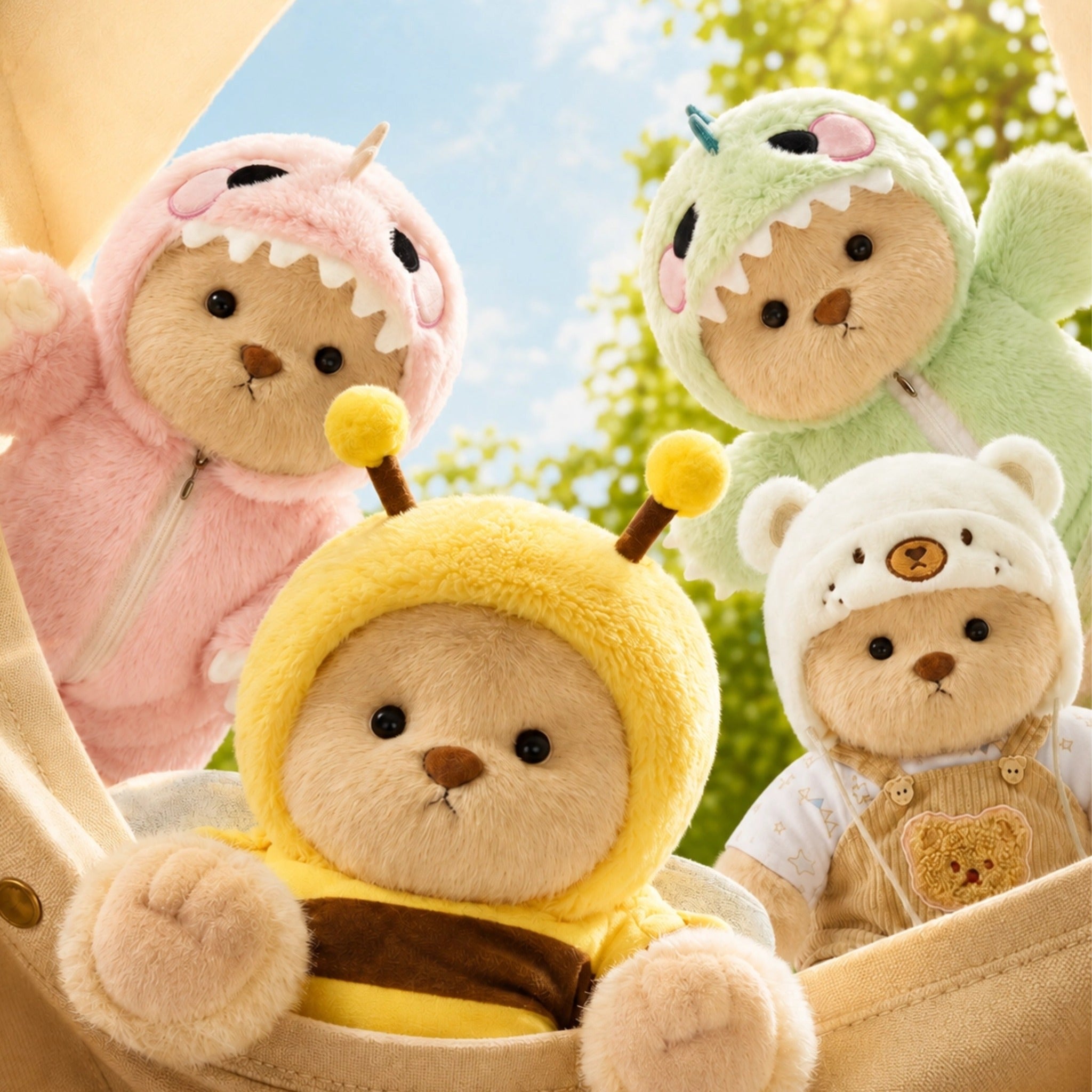 Jointed Teddy Bears | Outfits, Charms & Accessories | Teddy Huggy