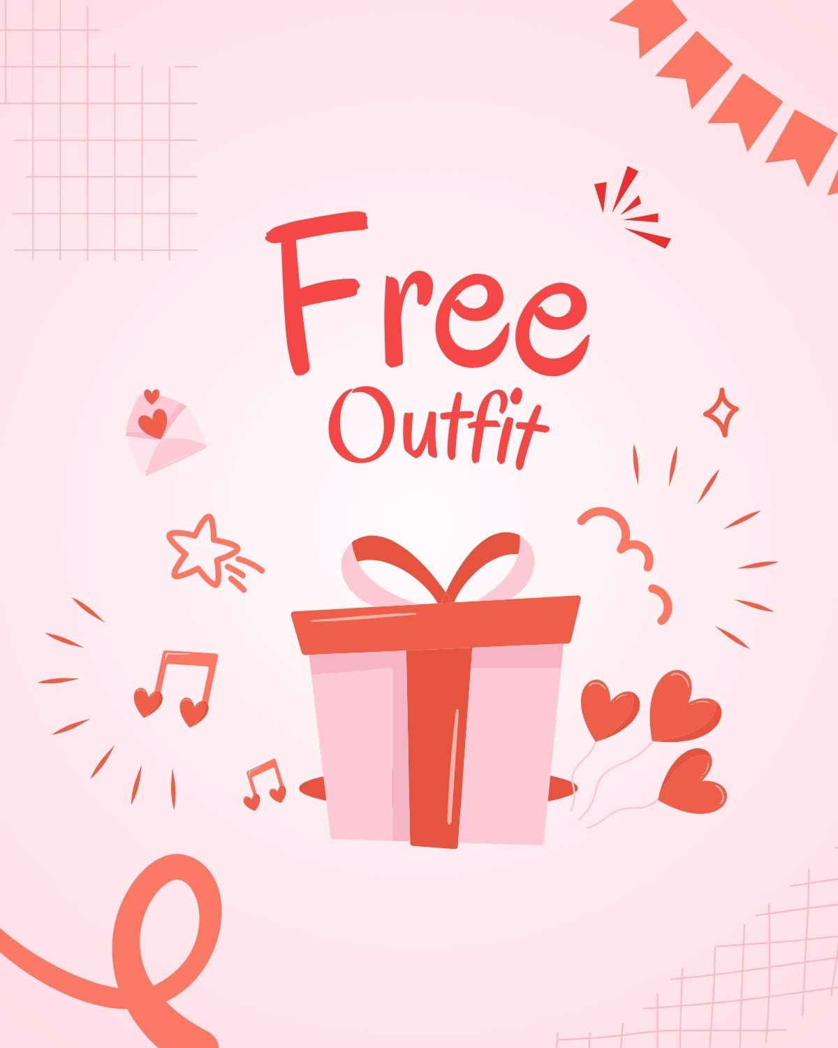 Free Outfit - 12 Inch