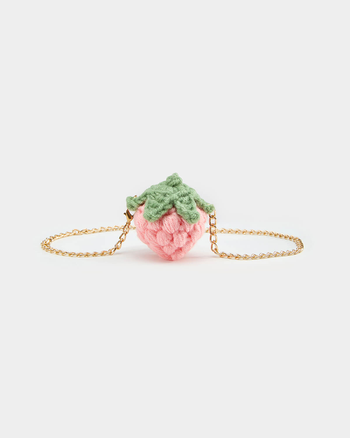 Strawberry Crochet Bag - 12 Inches