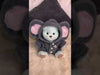 Teddy Bear & Navy Elephant Jumpsuit - 12 Inches