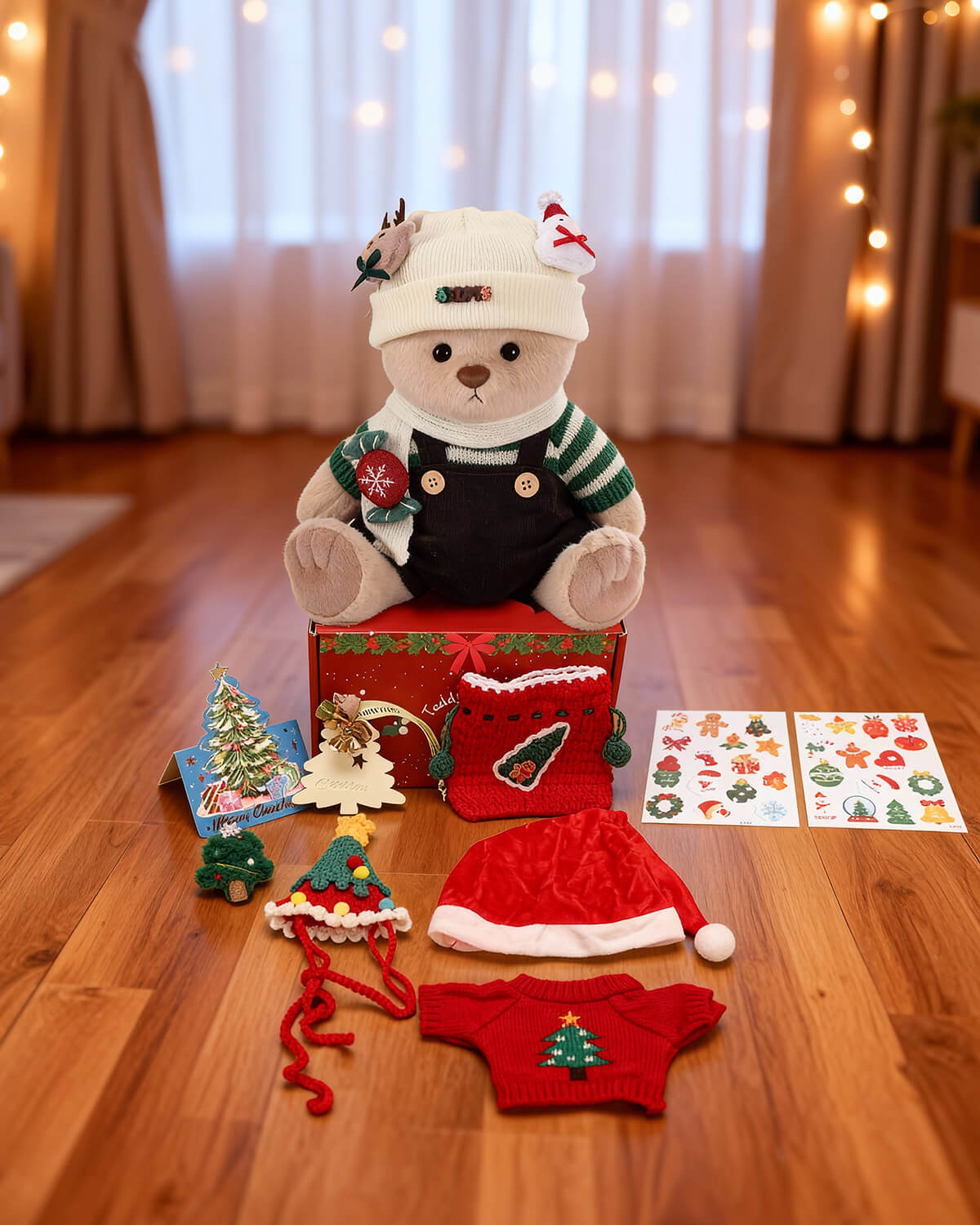 Christmas Deluxe Gift Box | 12-Inch  Dapper Bear