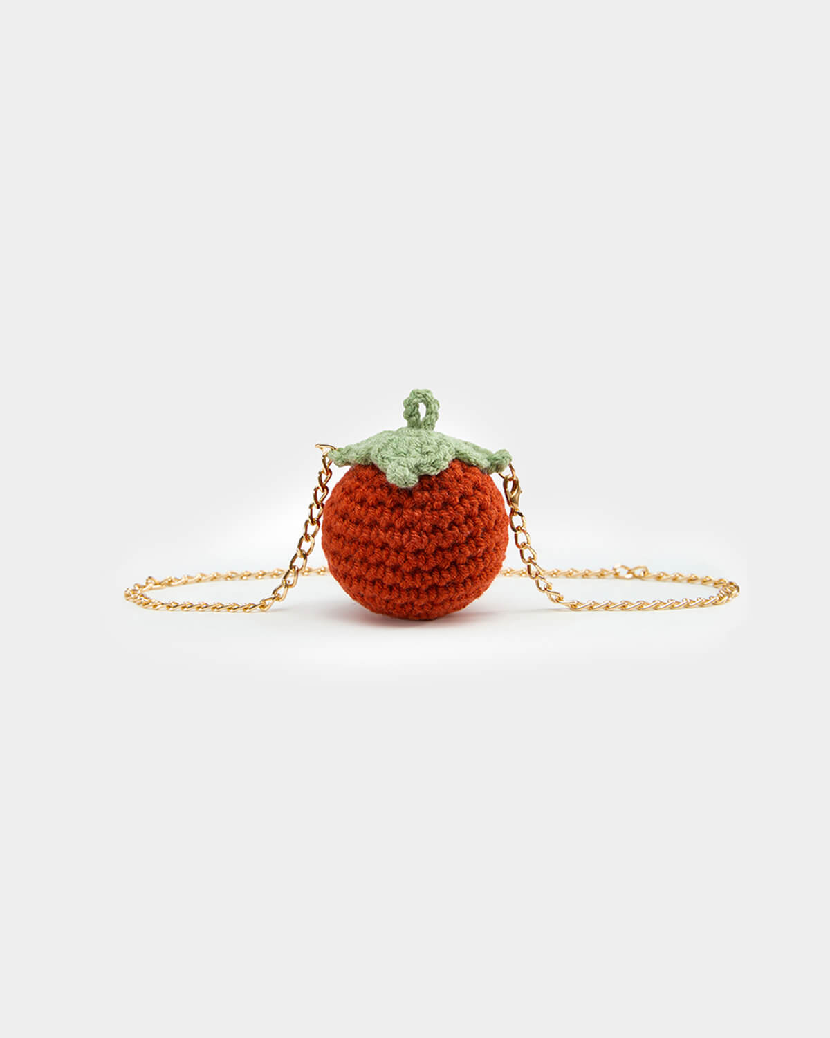 Tomato Crochet Bag - 12 Inches