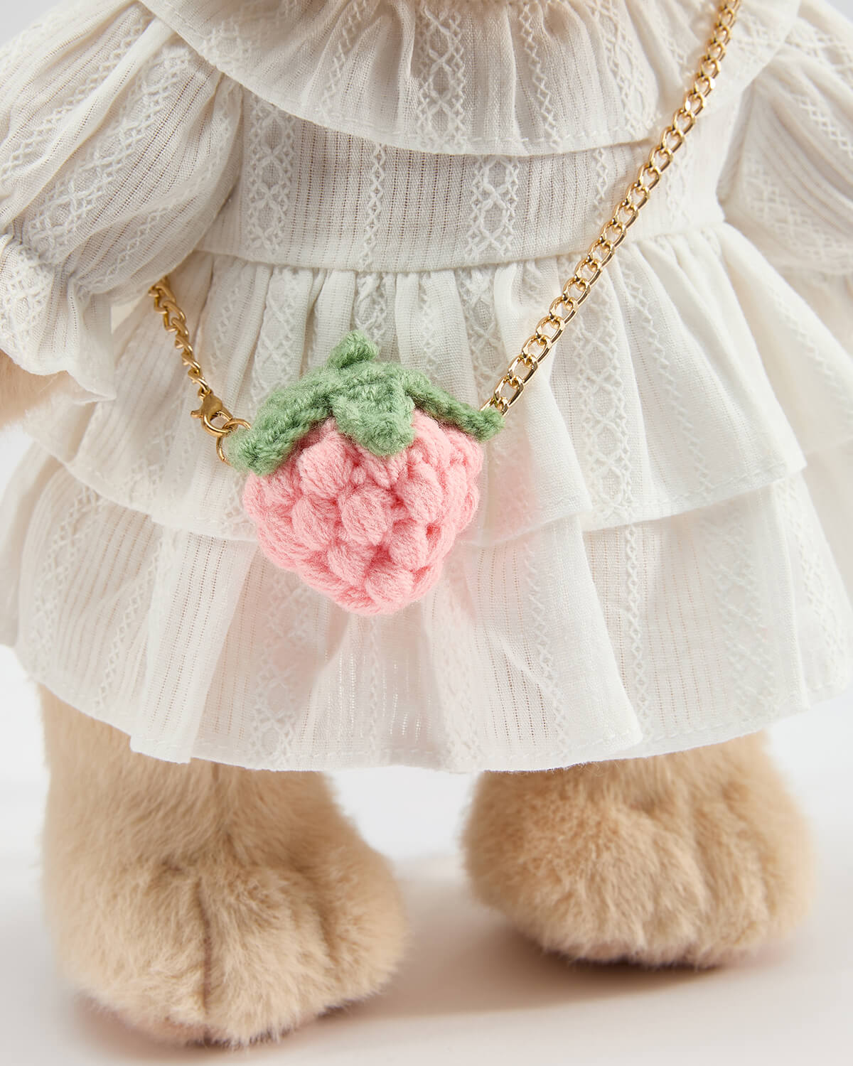 Strawberry Crochet Bag - 12 Inches