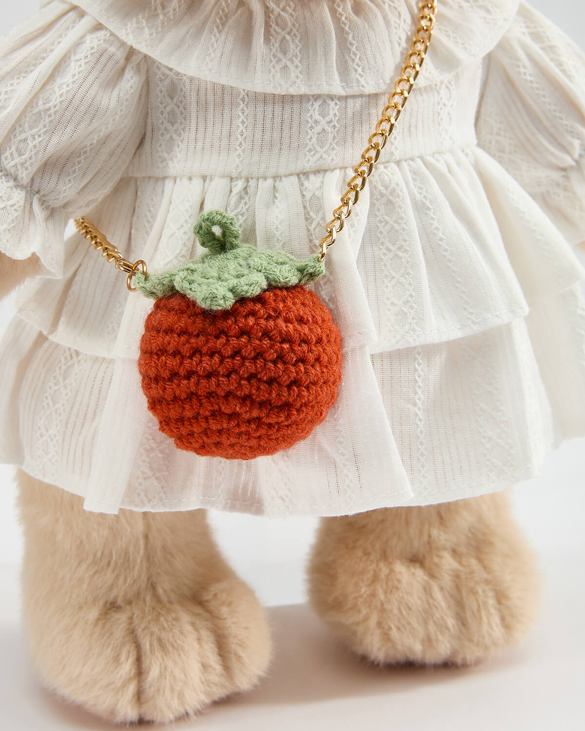 Tomato Crochet Bag - 12 Inches