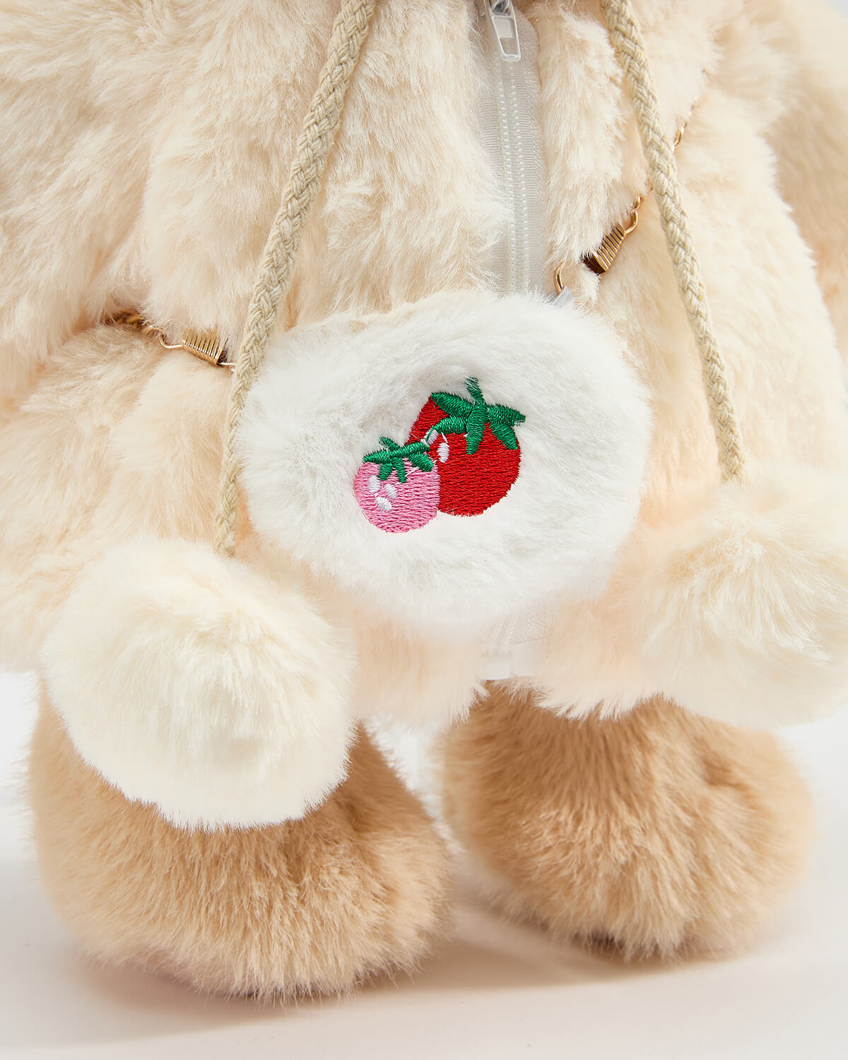Strawberry Plush Bag - 12 Inches