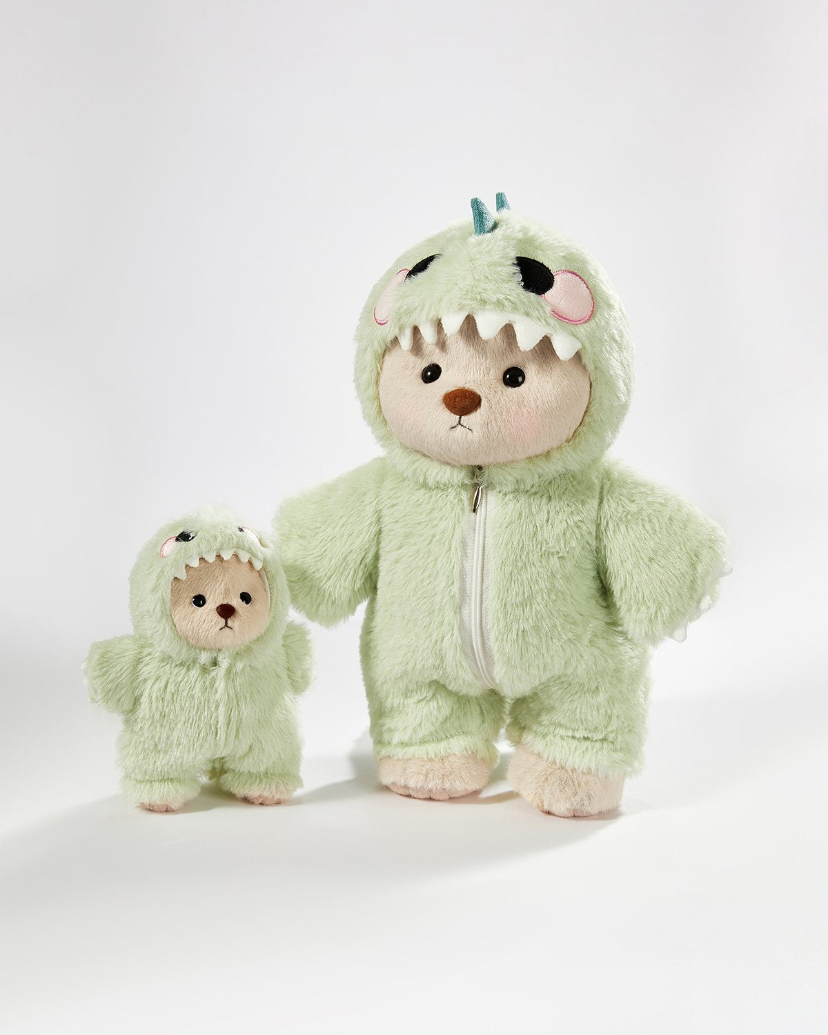 Green Dino Family Matching Set