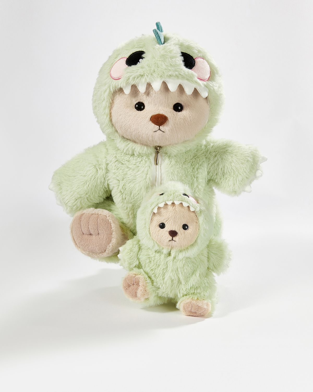 Green Dino Family Matching Set