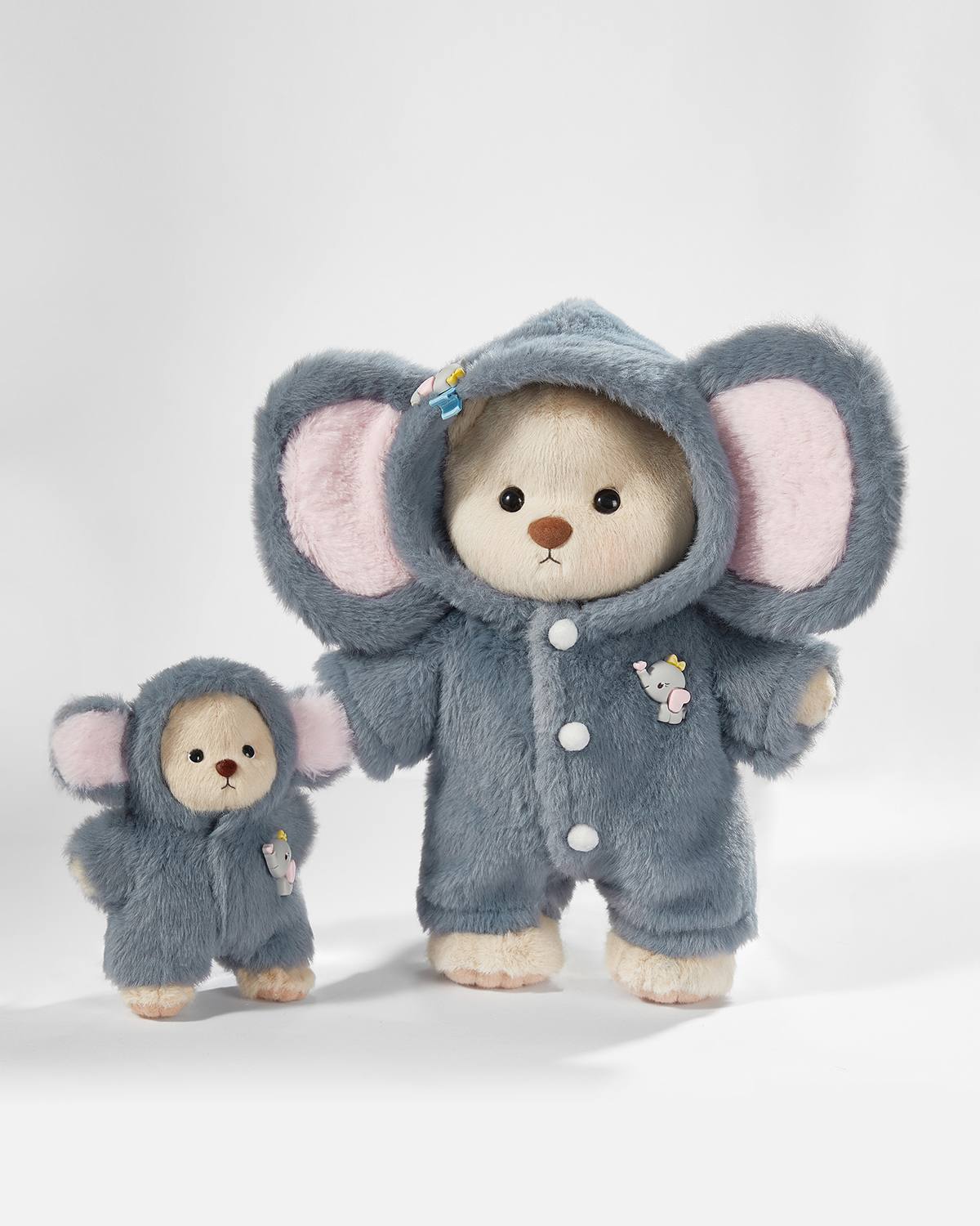 Navy Elephant Family Matching Set