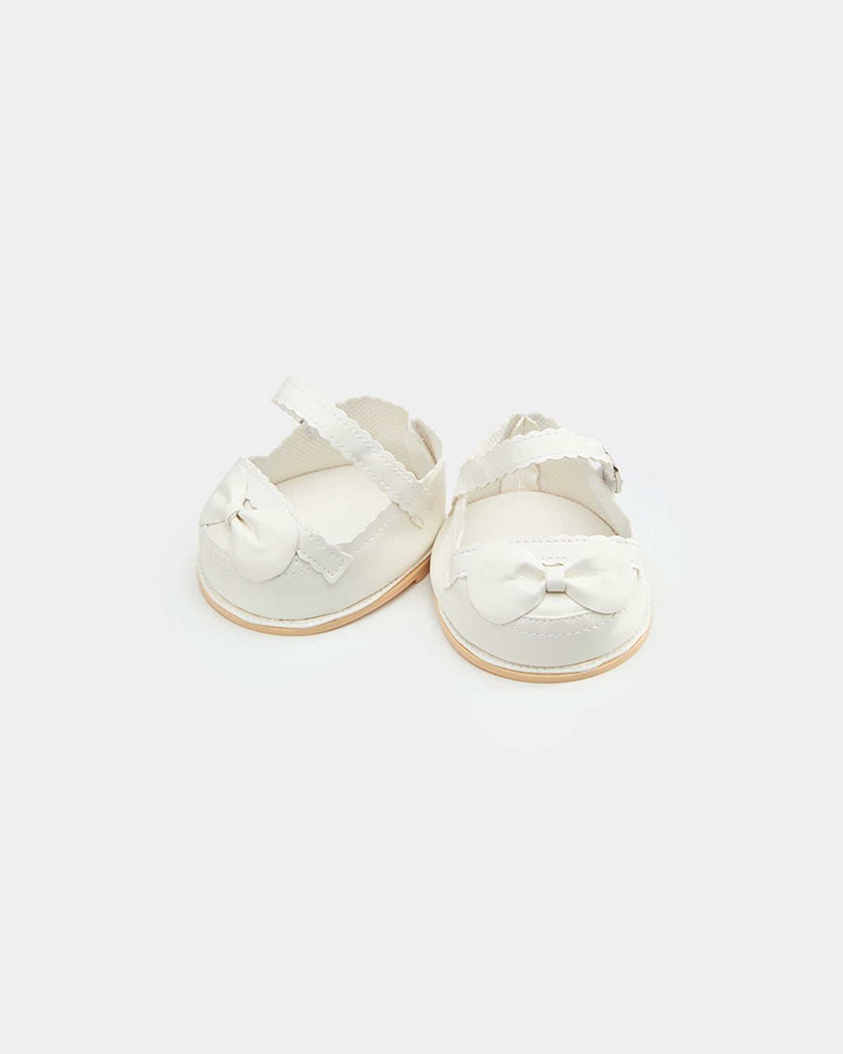 White Princess Shoes - 12 Inches